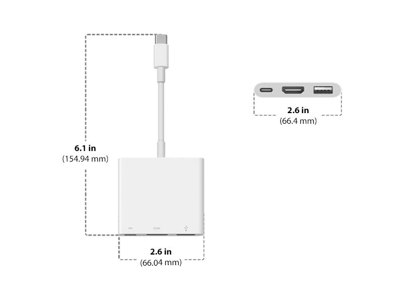 Apple-USB-C-Digital-AV-Multiport-Adapter-size-and-dimensions