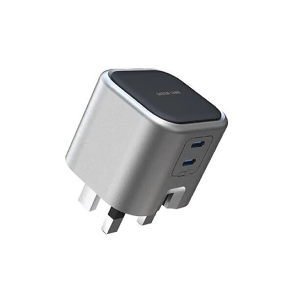 GNGANAD45GY-Green-Lion-GaN-Adapter-45W-2-USB-C-Ports-PD-3.0-Gray-600x600