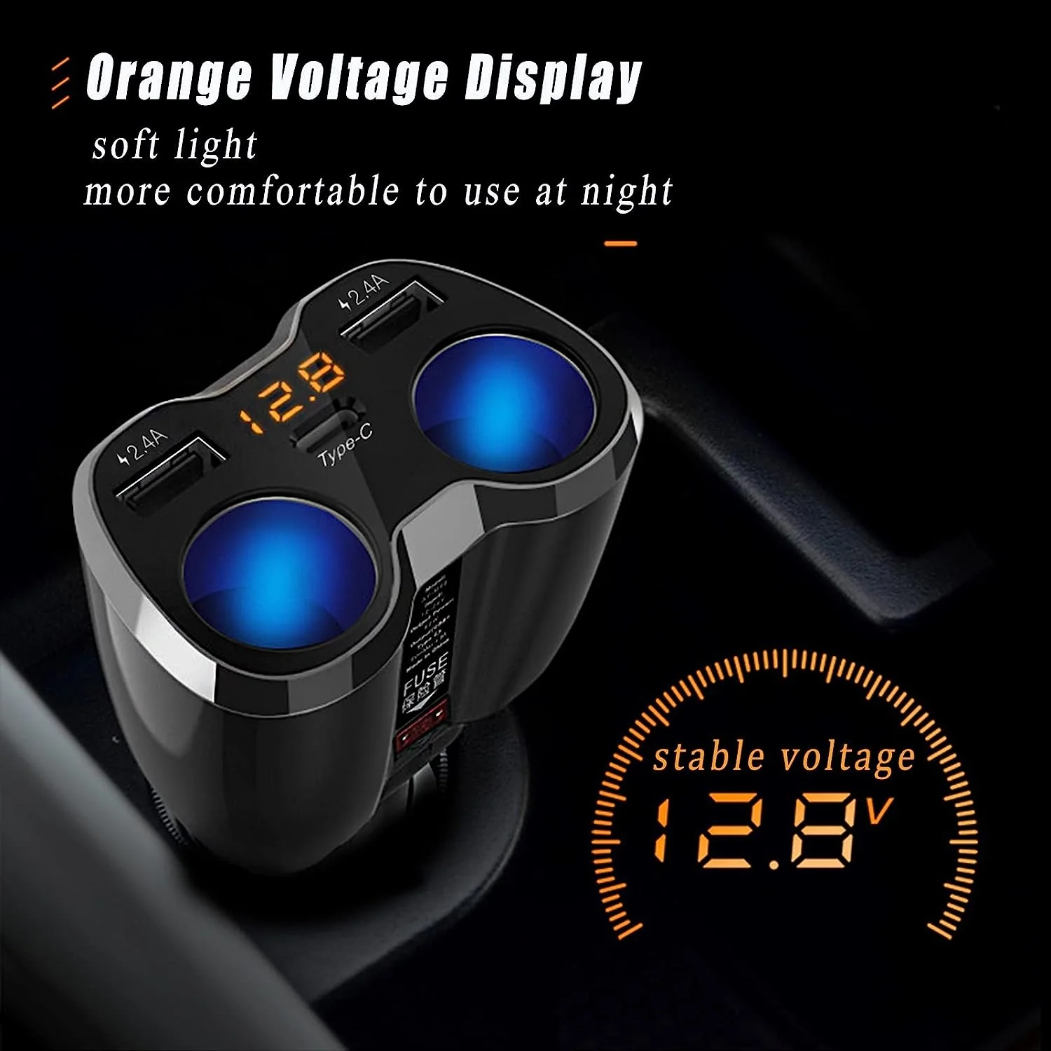 Green-Lion-Multi-Port-Car-Charger-Adapter-120W-Black-5