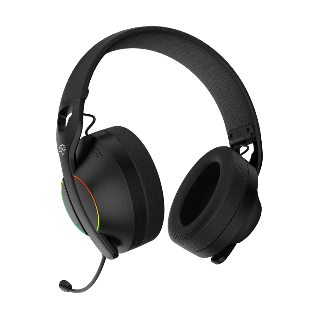 Porodo Gaming Triple-Mode Gaming Headphone - Black
