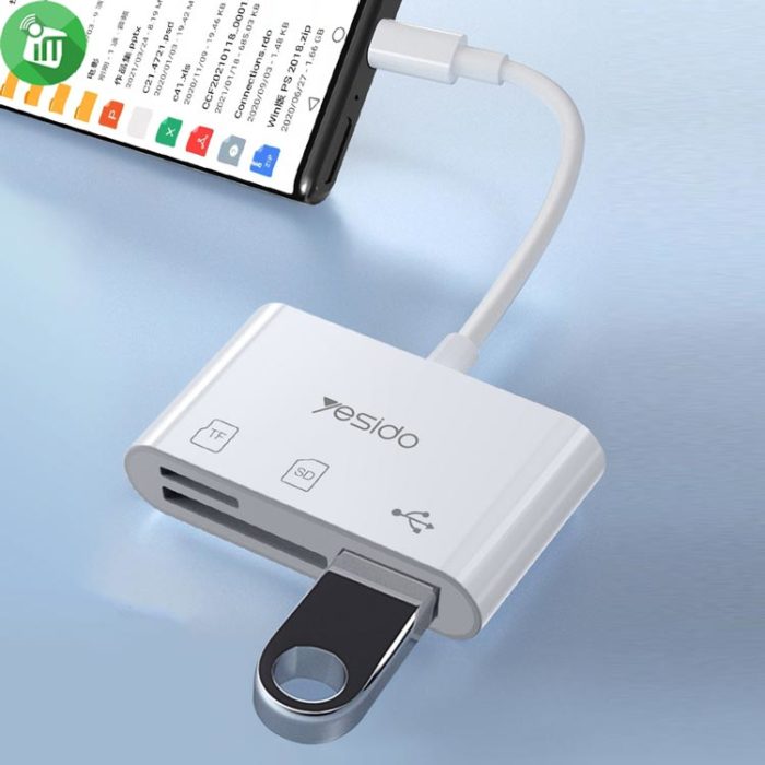 Yesido-GS16-USB-C-3-in-1-OTG-Card-Reader-1-700x700