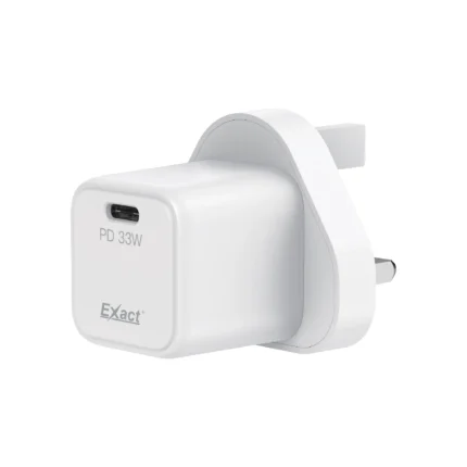 فيش من شركه EXACT بقوة 33W ومنفذ USB-C