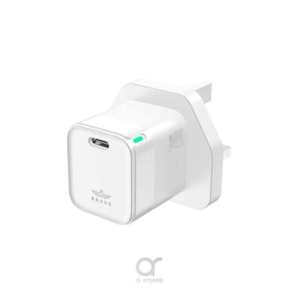 فيش من شركه BRAVE بقوة 20W ومنفذ USB-C