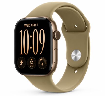Apple Watch Series 12 حجم 42mm لون Dark Bronze